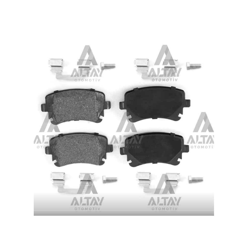 Transporter T5 03- Arka 16 -17 Fren Balata - AYD-60026A - 7H0698451 