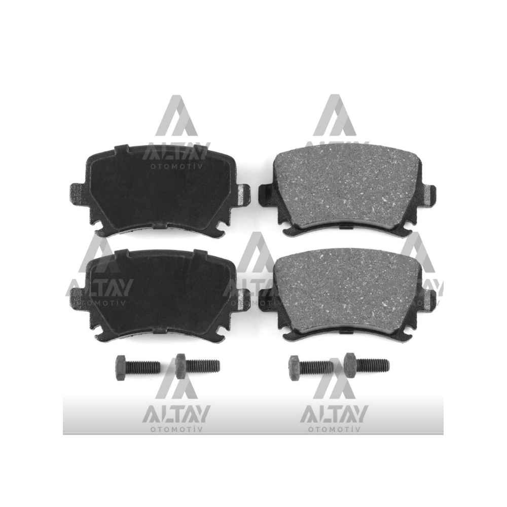 Caddy 04-15 Golf5 03-09 Jetta 05-10 Passat 08-12 Passat 05-08 Arka Fren Balata AYD-60048A 