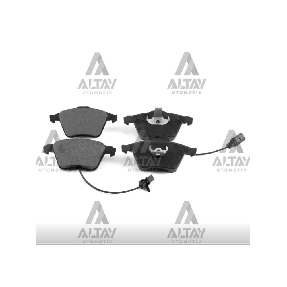 A4 04-08 Leon 05-12 A6 01-08 Fişli Ön Balata - AYD-60201A - 8E0698151G 