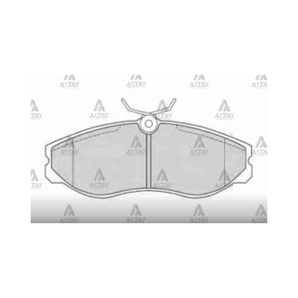 Vanette Berlingo C4 307 Partner Ön Fren Balata - AYD-60216A - 41060-9C125 