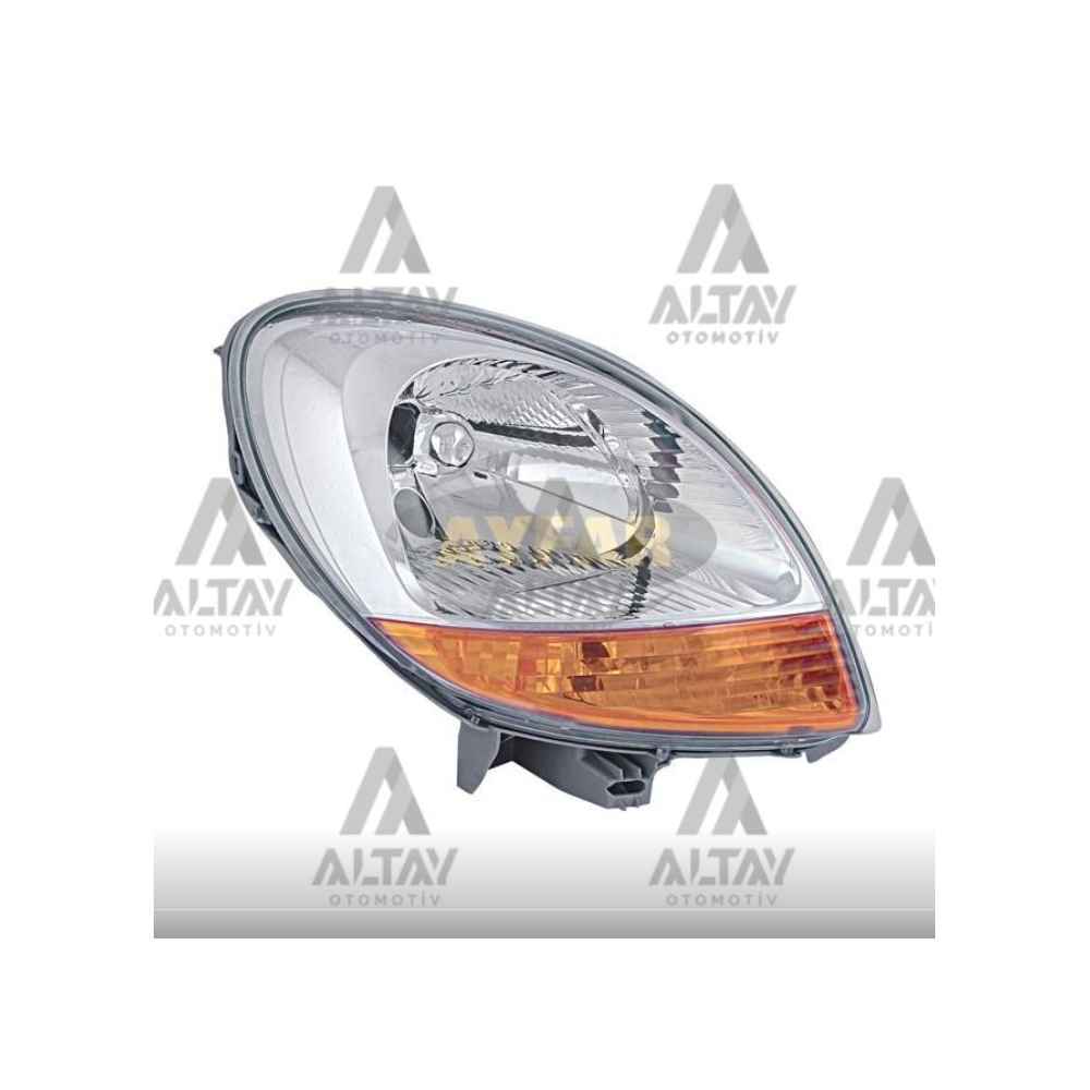 Kangoo 03-08 Motorlu Sarı Sinyalli Sağ Far - AYF-202246 - 8200150617 
