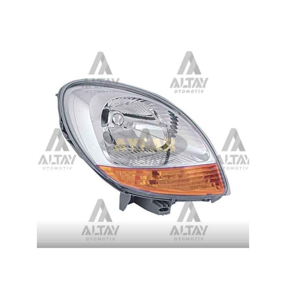 Kangoo 03-08 Motorlu Sarı Sinyalli Sol Far - AYF-202247 - 8200150614 