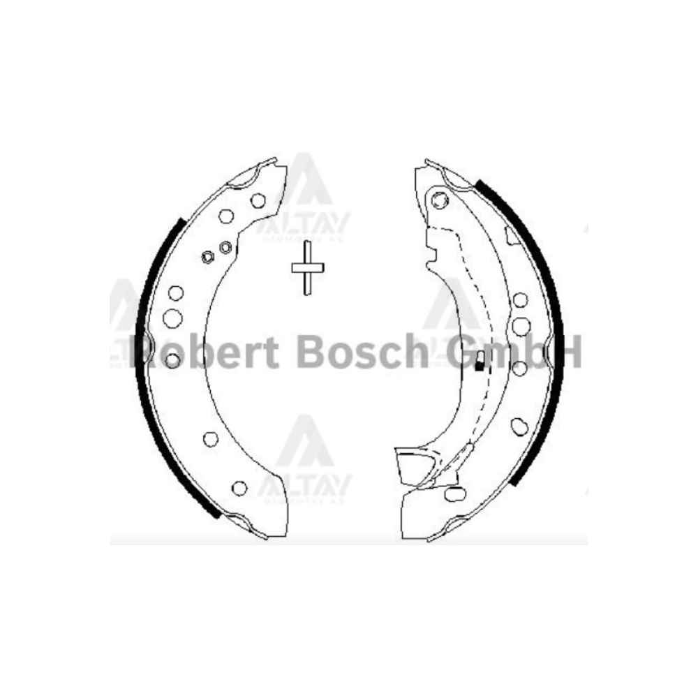 C2 03- C3 02-10 Logan 04-10 Logan 13-17 Sandero 15- Levyeli Pabuç Arka Fren Balata - 4241L0 