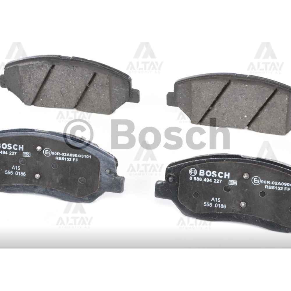  Santafe 06-10 Sorento 11-12 Ön Fren Balata - BSH-0986494227 - 58101-2BA10 