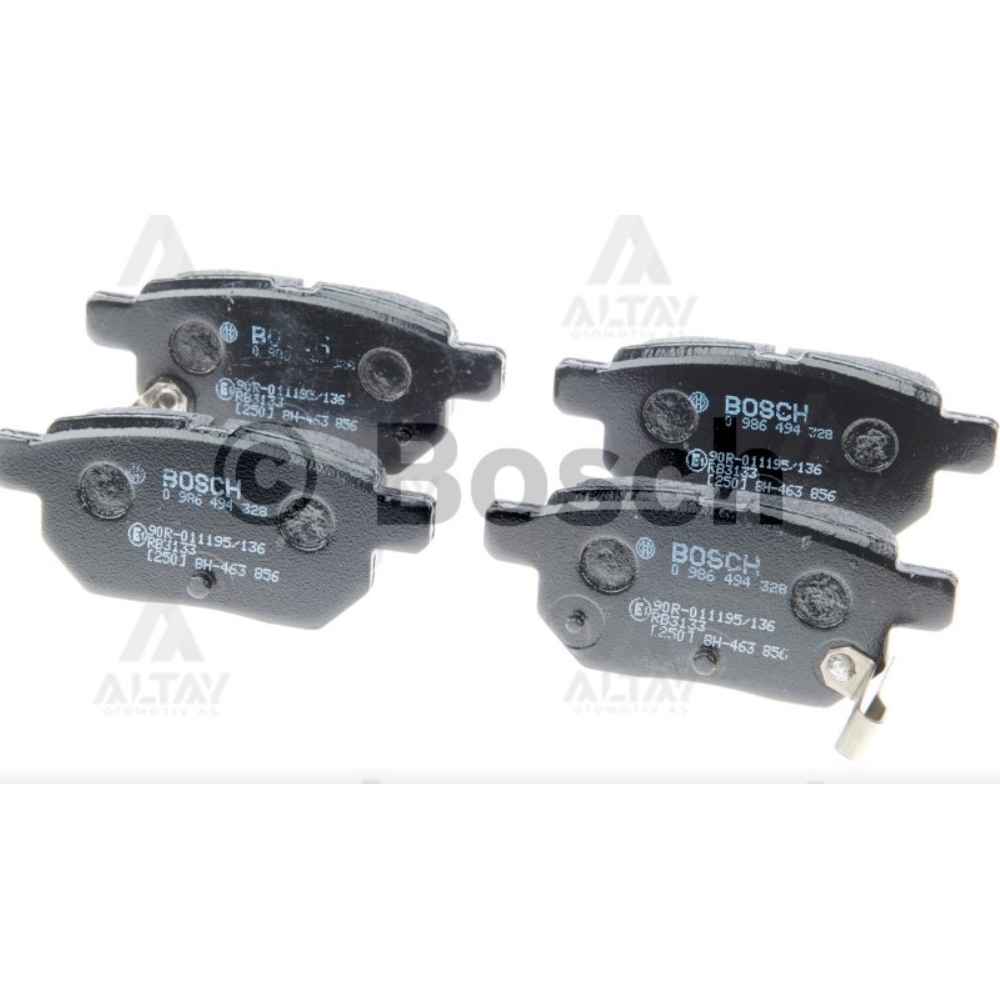  Corolla 07-12 Corolla 13- Auris 07-12 Benzinli Arka Fren Balata - BSH-0986494328 - 446647100 