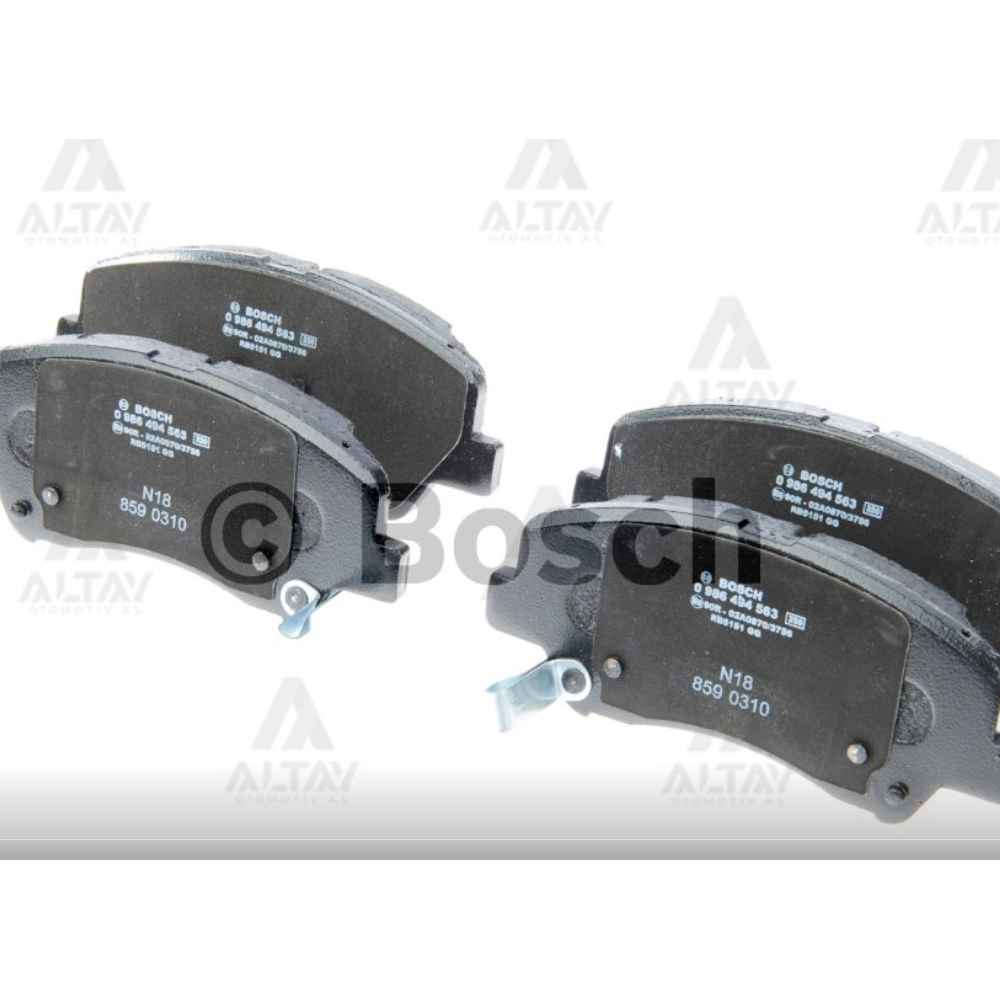  Accent Blue 11- Elantra 11- İ-30 12-18 İ-20 14-16 Elantra 16- Ön Balata - BSH-0986494563 