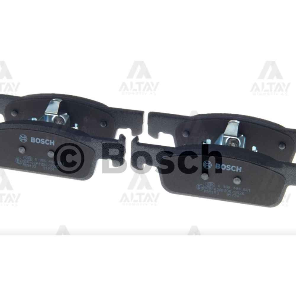  Symbol 12- Clio 12- Logan 12- Sandero Stepway 12- 15 Jant Ön Fren Balata BSH-0986494661 