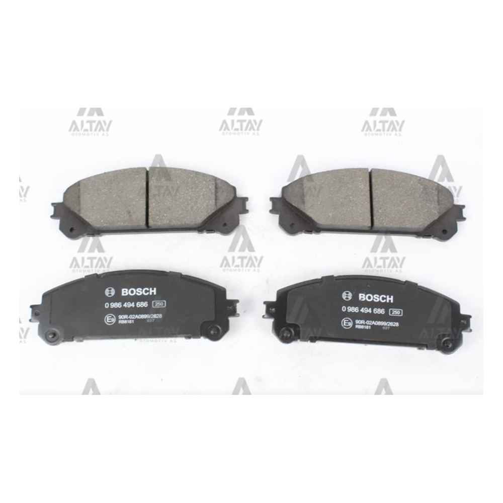  Rav4 12- Ön Fren Balata - BSH-0986494686 - 4 465E 14 