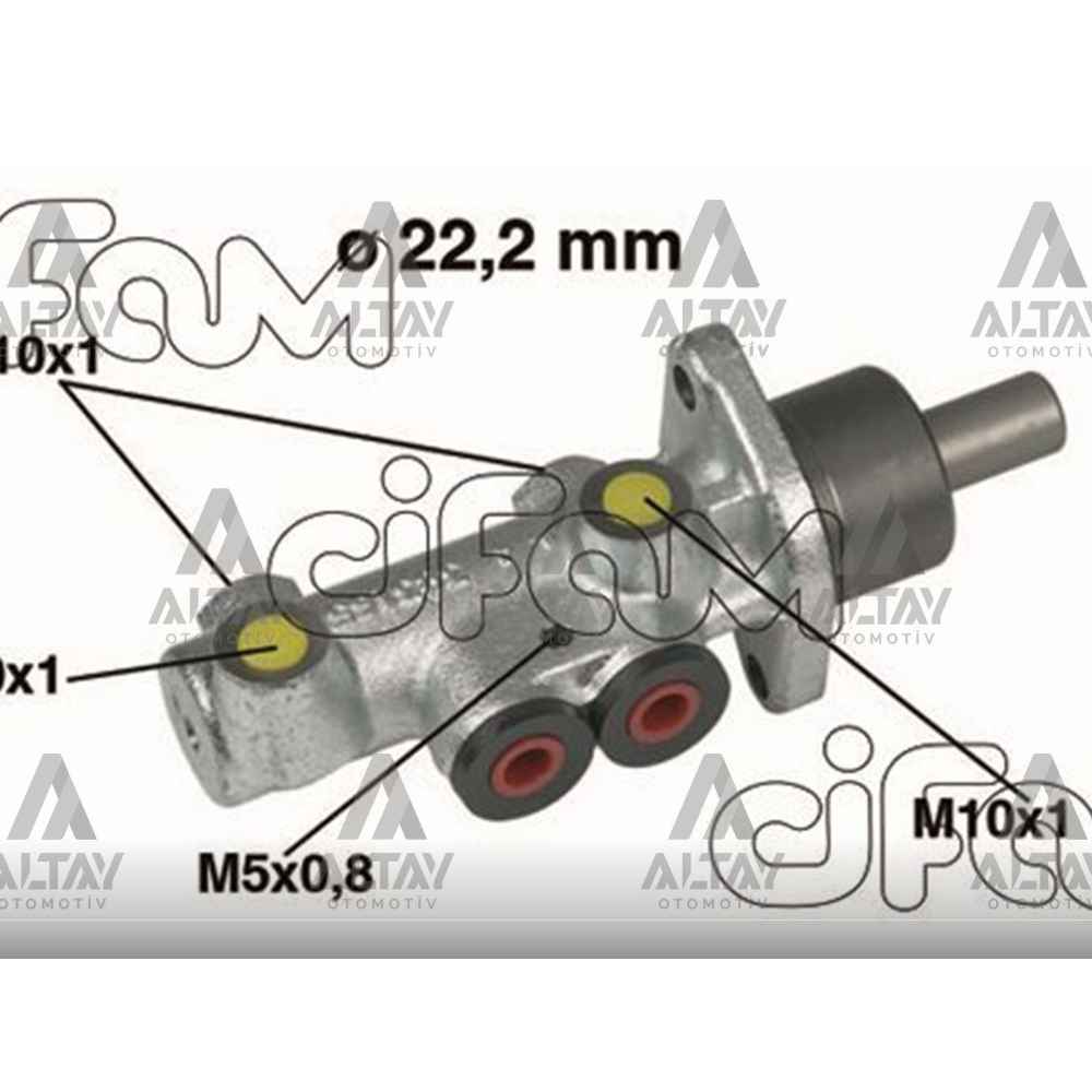 Doblo 01-10 1.3 Mjt Döküm 22Mm Fren Ana Merkez - CFA-202-353 - 7082215 