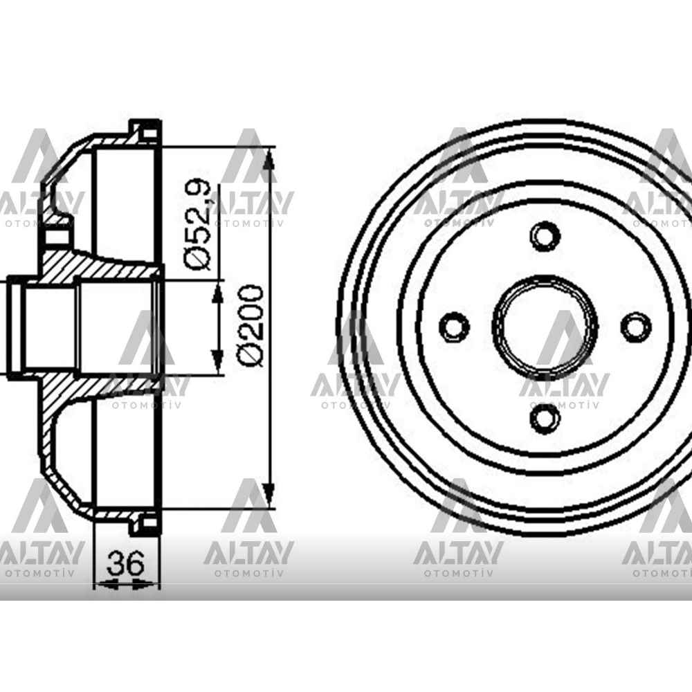 Corsa C 02-10 Abs Siz Arka Fren Kampanasi - DEL-BF471 - 418000 