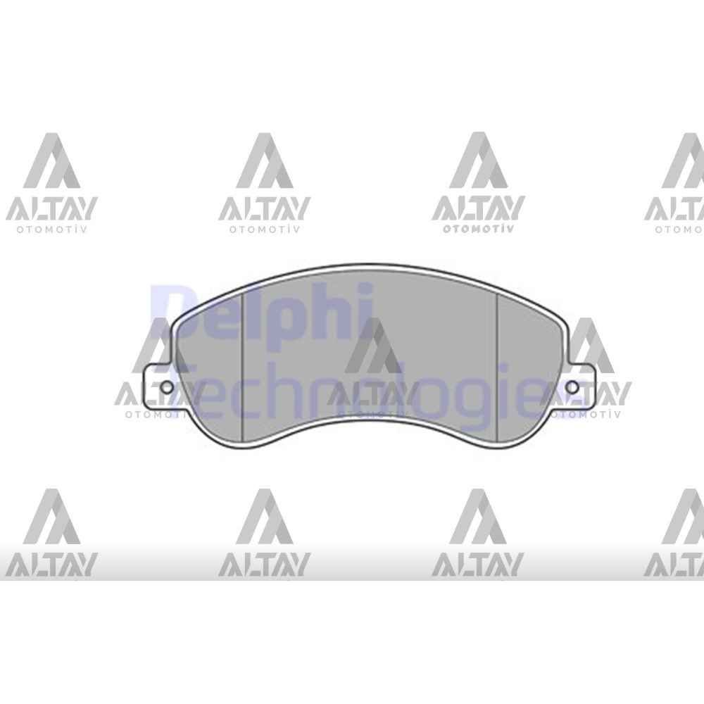  Amarok 10- Ön Balata Transit V347 06-14 Arkadan İtişli Arka Balata - 6C112K021AB DEL-LP1954 