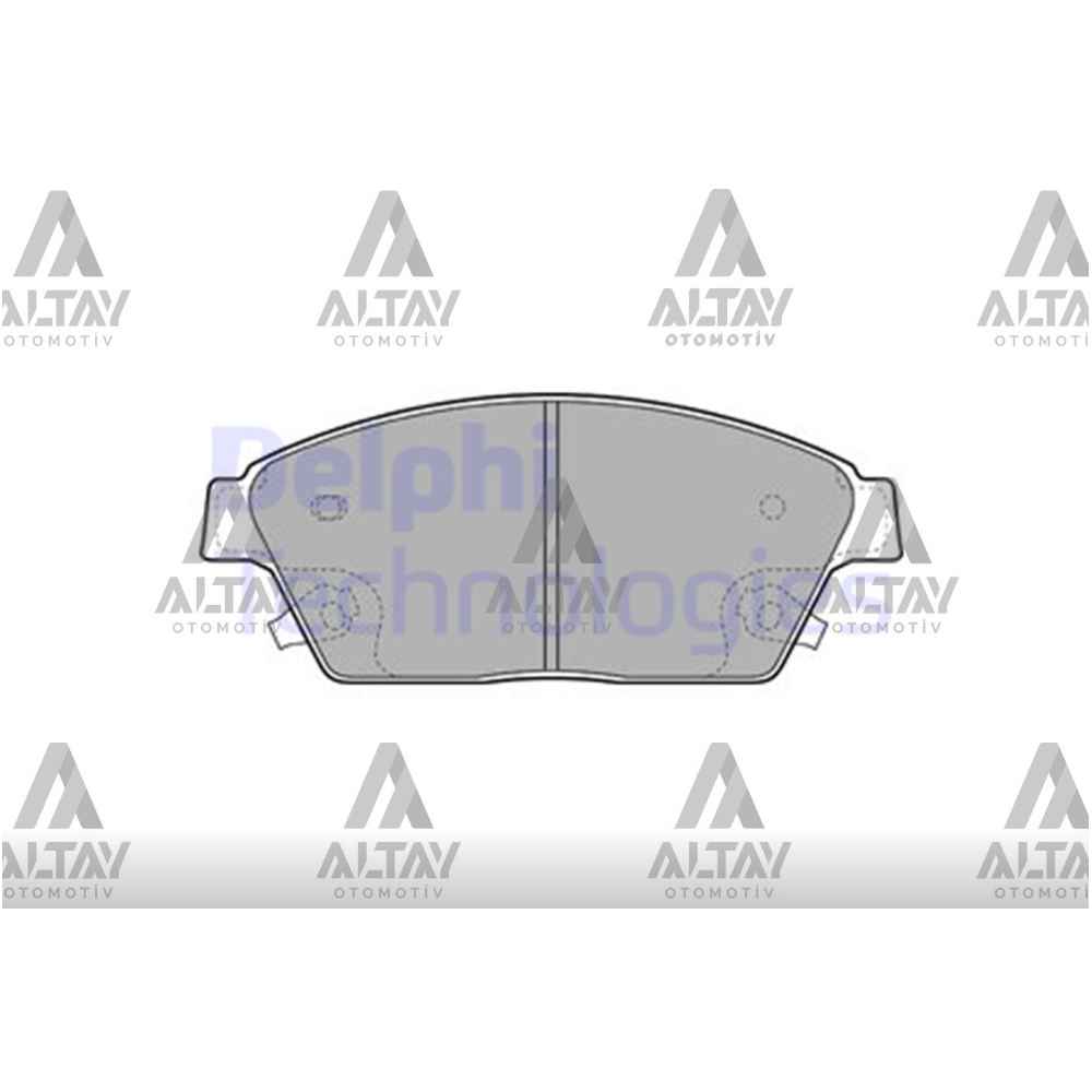  Cruze 09-12 Astra J 09-17 Mokka 12-18 16 Jant Ön Fren Balata - DEL-LP2170 - 13301234 