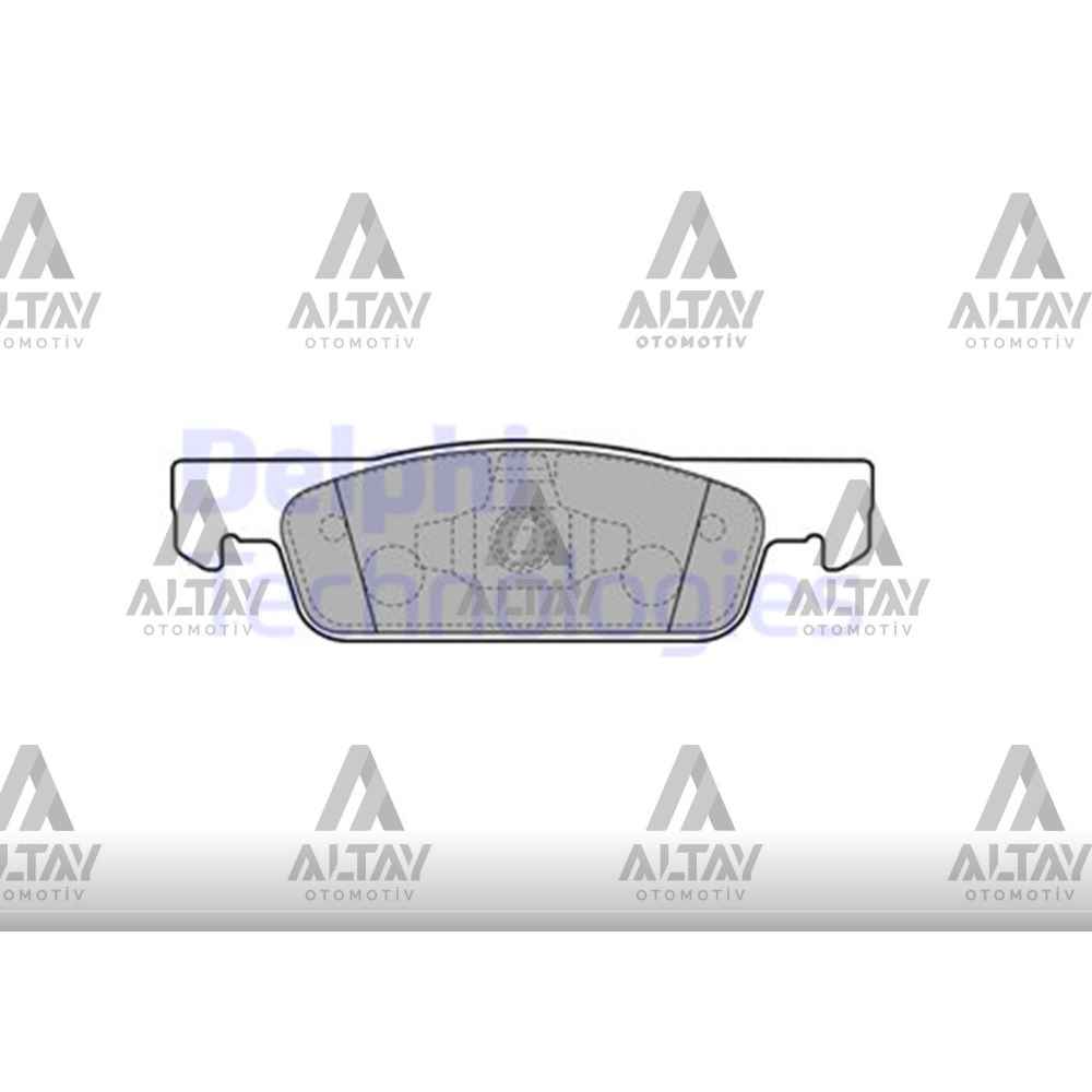 Symbol 12- Clıo 12- Logan 12- Sandero Stepway 12- 15- Jant Ön Fren Balata - 410602581R 
