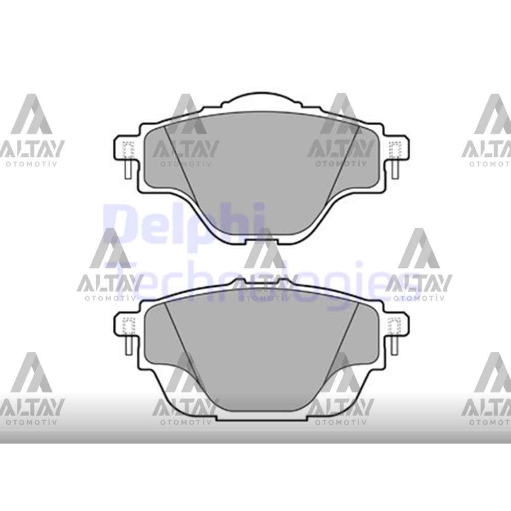  308 14- 5008 14- C4 Picasso 13- Arka Balata - DEL-LP2509 - 1609000980 