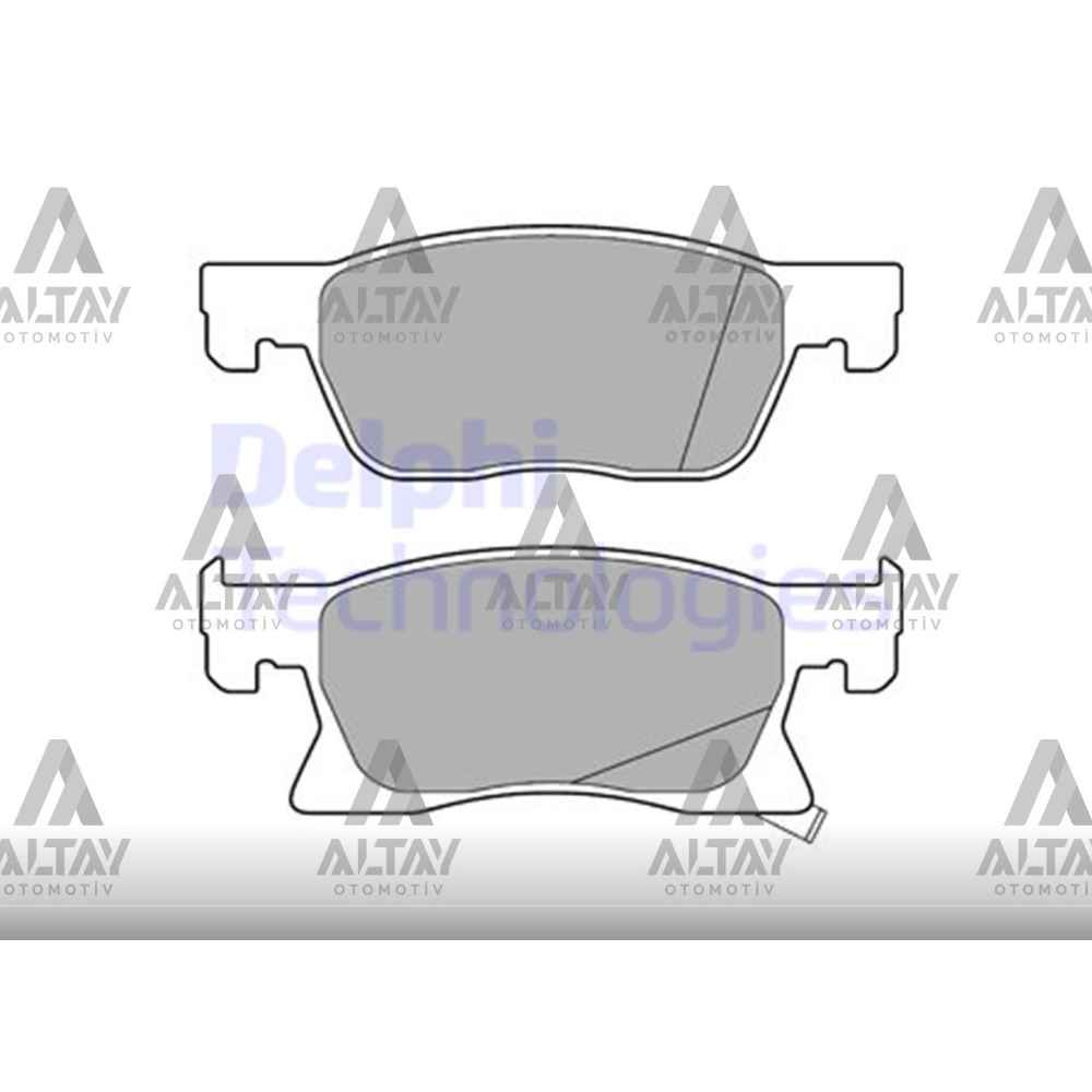  Astra K 15- 15 Jant Ön Fren Balata - DEL-LP3238 - 13478300 
