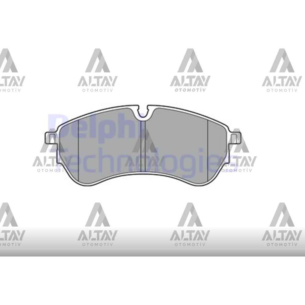  Crafter- 17 Tek Teker Ön Çift Teker Arka Fren Balata - DEL-LP3410 - 2N0698151 