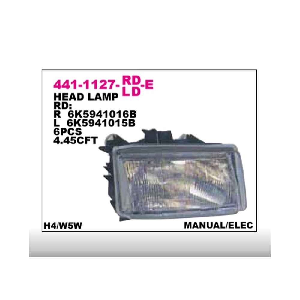 Polo Classıc Caddy 97-00 Sağ Far - DPO-441-1127R-LD-E - 6K5941016 