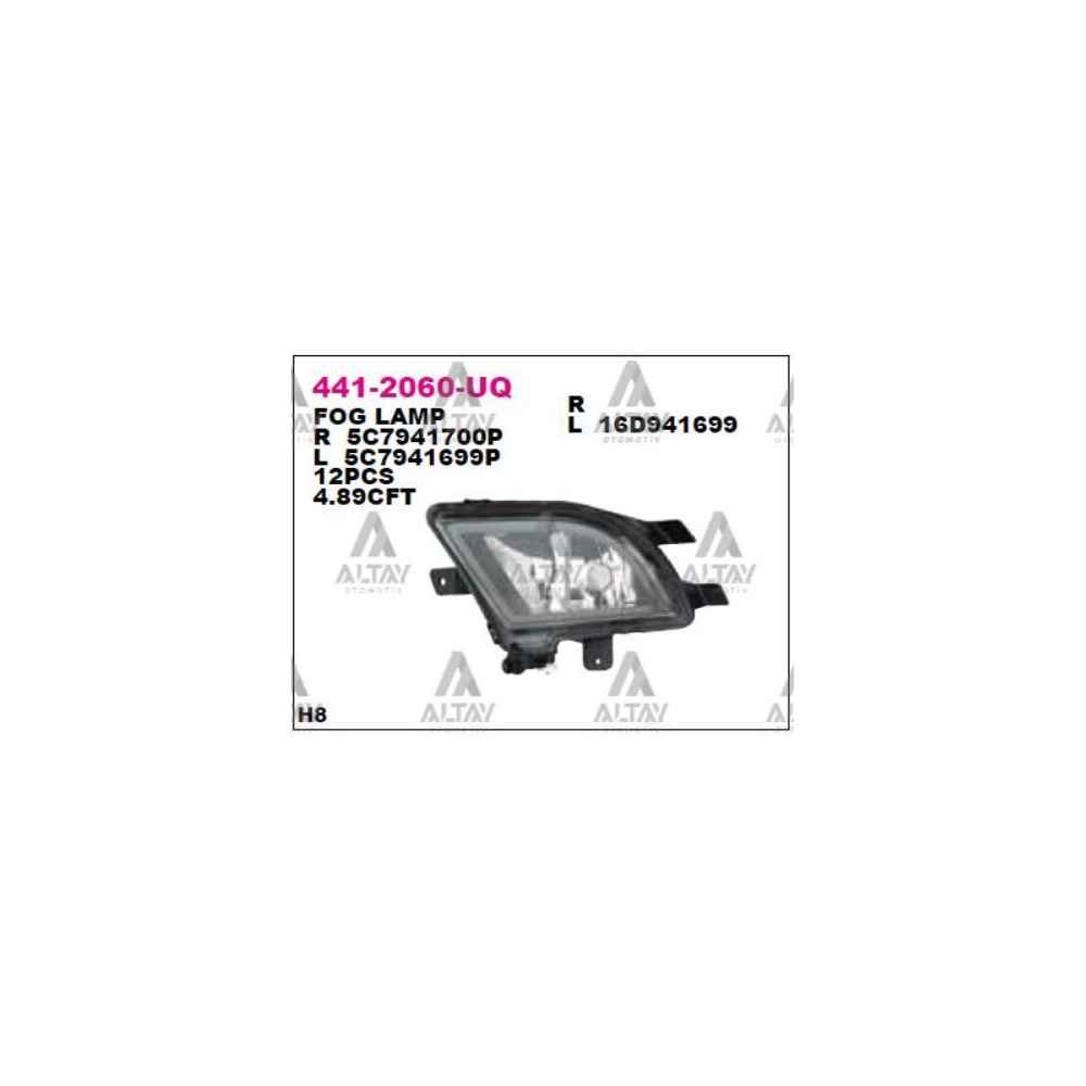 Jetta 15-18 Sağ Sis Lambası - DPO-441-2060R-UQ - 5C7941700R  
