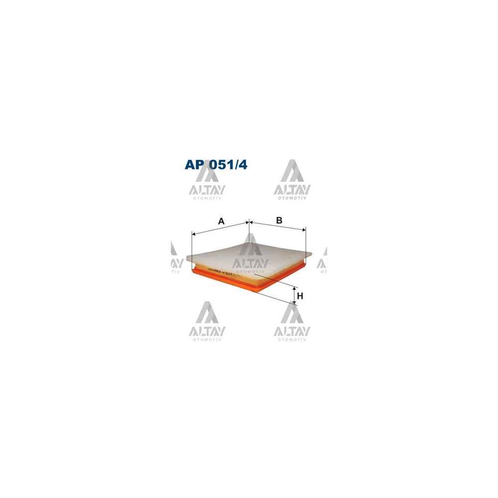  Astra G Astra H Zafira A 99 -Süngerli Hava Filtre - FLT-AP051/4 - 5834281 