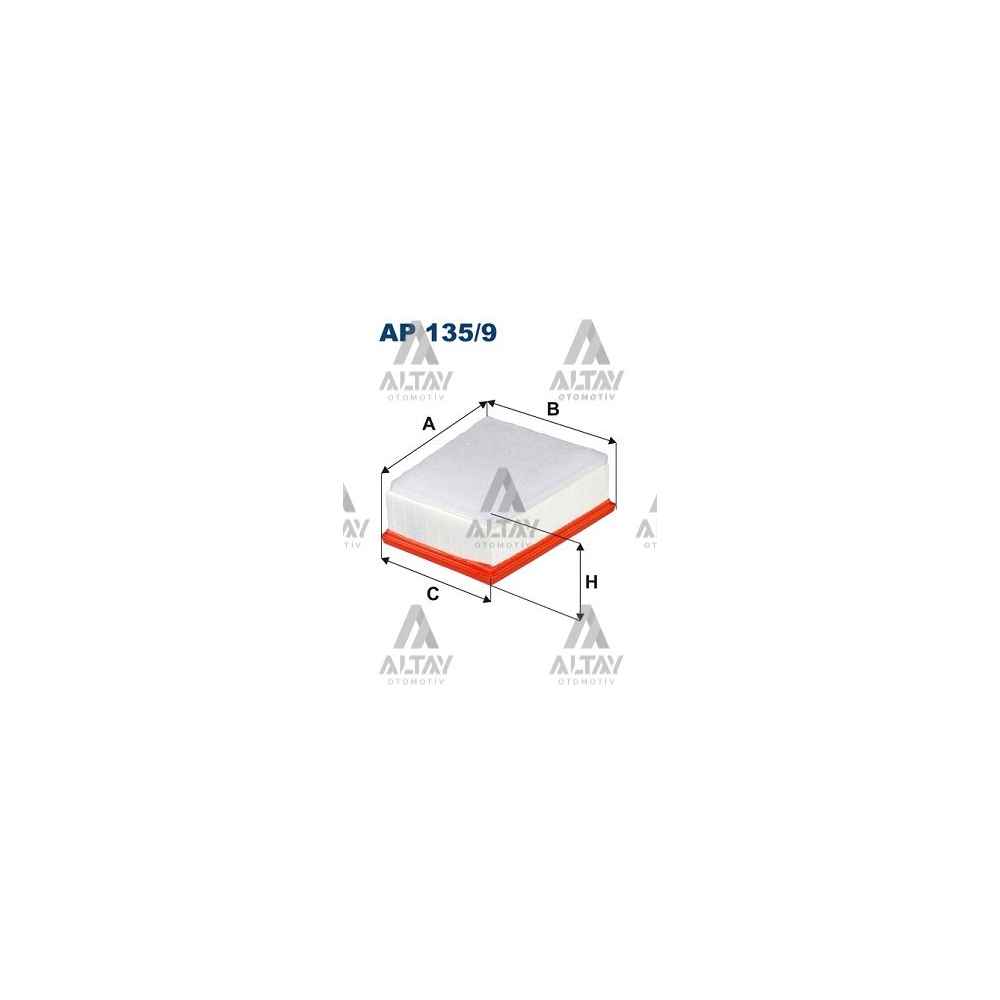 Megan iv Talisman Espace V 15- 1.5 -1.6 Hava Filtre - FLT-AP135/9 - 165468296R 