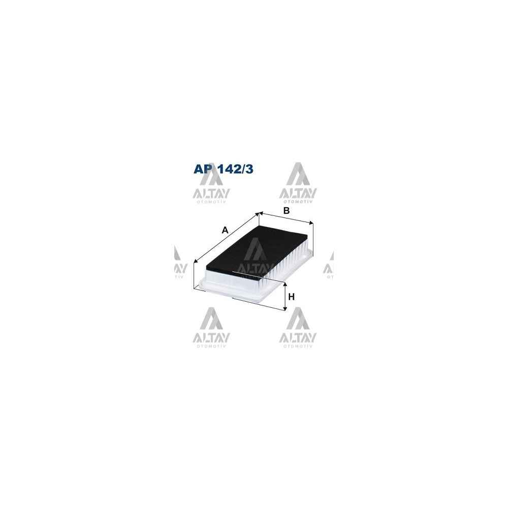  Corolla 02-06 Avensis 03- Benz. Corolla Verso 02-09 1.6 Hava Filtre - 17801-22020 FLT-AP142/3 