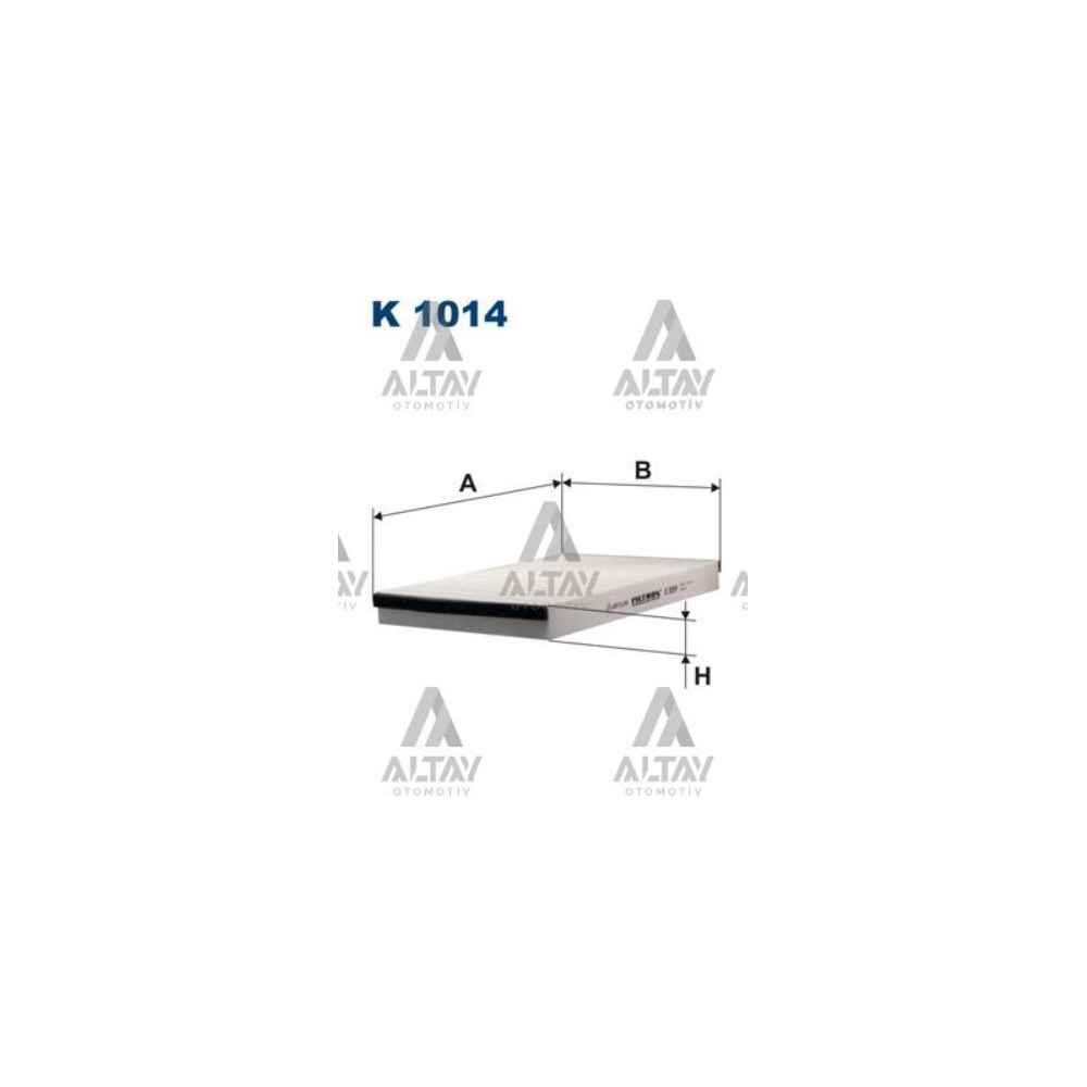Astra G Astra H Zafıra A 98- Karbonsuz Polen Filtresi - FLT-K1014 - 1808610 