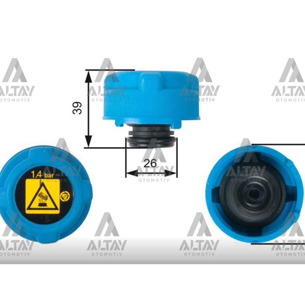 Boxer-3 Jumper-3 06- 2.2 Hdi Yedek Su Depo Kapağı - GATES-RC216 - 1306F8 