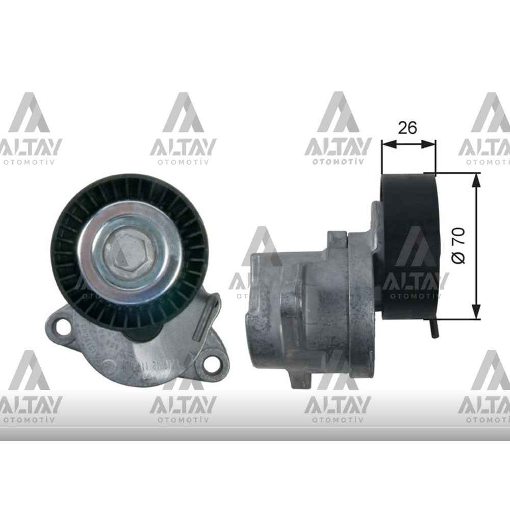 Astra J İnsignia A Zafira A -A20Dte Vantilatör Bilyesi - GATES-T39164 - 55562864 