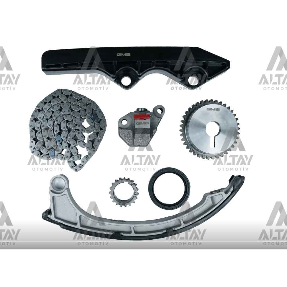 Micra 02- K12 1.2 6 Parça+Cvvt Dışli Eksantrik Zinciri Seti - GMB-GTCK-NS021 - 13021BX000 