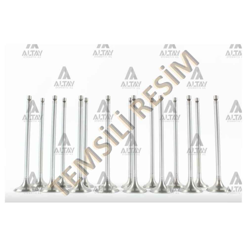 323 1.8 16V Lantıs In-8 Ölçü:33X6X102 Ex-8 Ölçü:28.1X6X101.5 Supap Takım - GNS-3429-3430- CK 