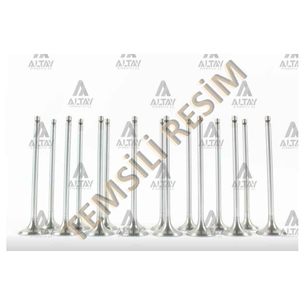 Asx 1.6 16V Subap Takim in-8 Ölçü 30.5×5X87.3 Ex-8 Ölçü 25.5×5X88.6 - 3767-3768 GNS-3767-3768 