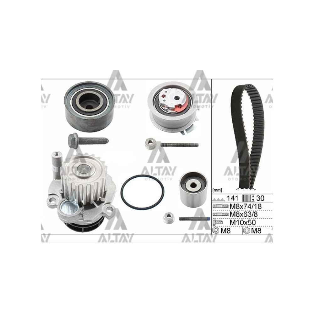 Passat Golf5 Jetta A3 A4 A6 05-07-Bmr-Buz- 2.0 Tdi Triger Seti + Devirdaim INA-530040530 
