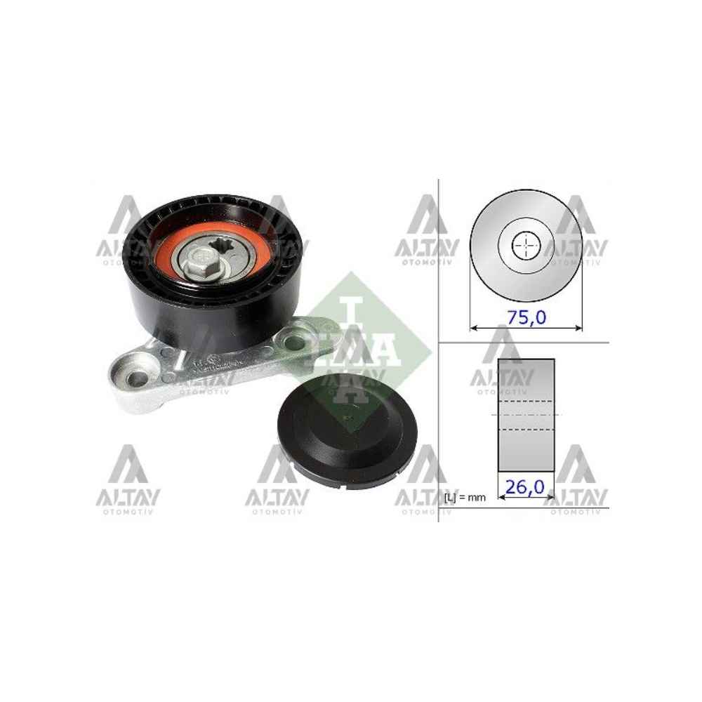 Polo Fabia ibiza Citigo 13-1.0 Komple Vantilatör Bilyesi - INA-531087110 - 04C145299B 