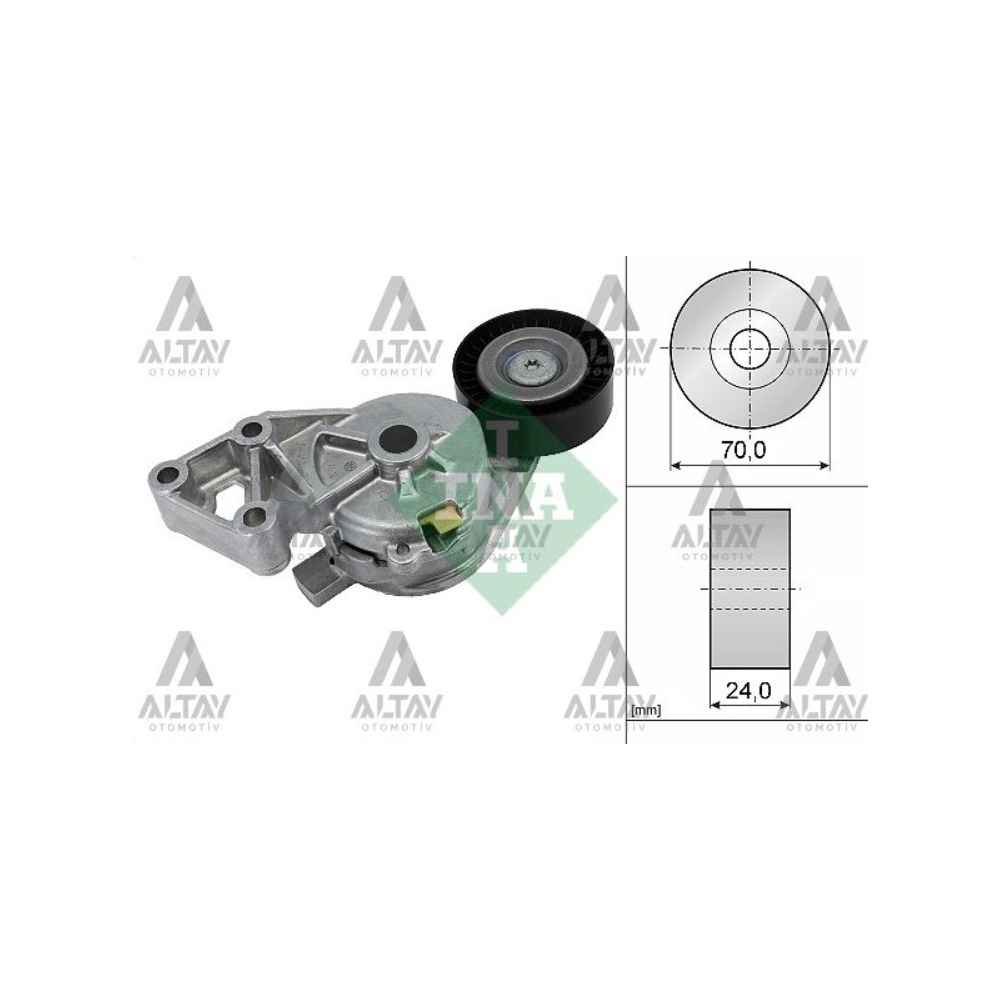Transporter T5 Golf4 Bora Sharan 97-06- 1.9 Tdi Komple Vantilatör Bilyesi - INA-534013230 