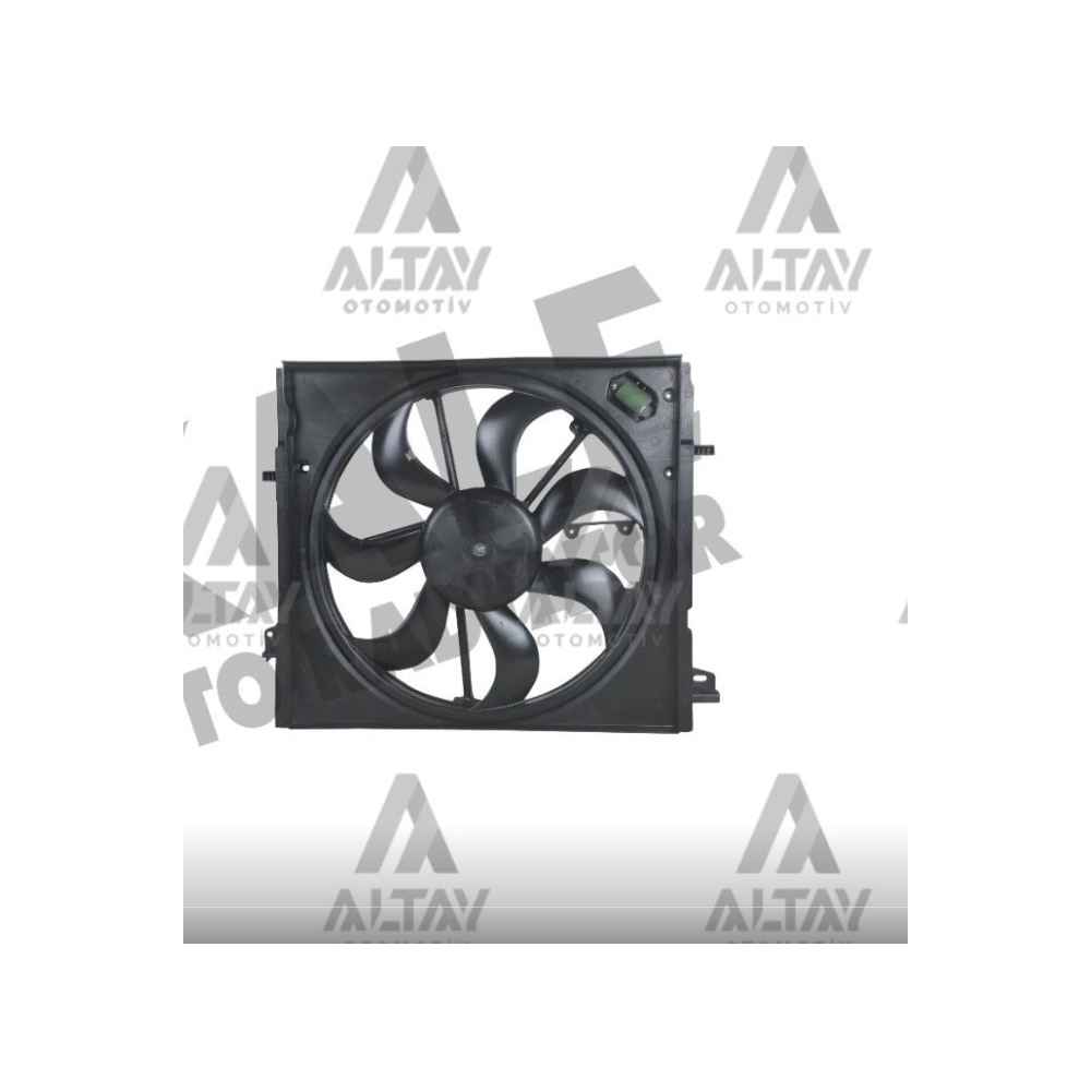 Qashqai 14- X-Trail 14- Kadjar 15- Tüm Motor Tipleri Davlumbazli Fan Radyatör KLE-353770 