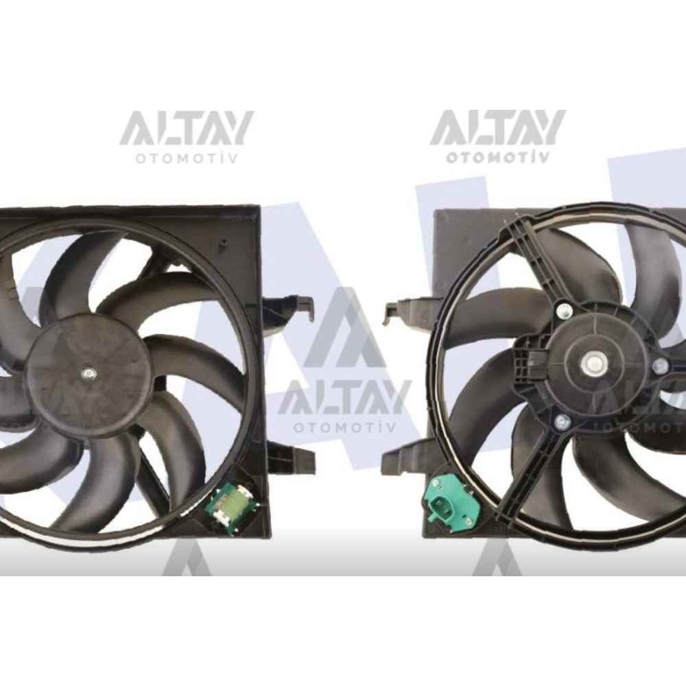 Fıesta V 01-08 1.4 Tdcı Davlumbazlı Fan Radyatör - KLE-417700 - 2S6H8C607DE 
