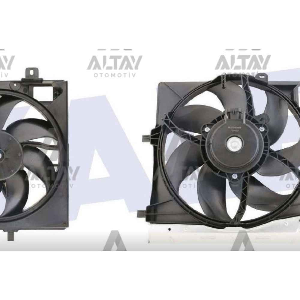 P207 P208 P2008 C-Elysee C2 C3 C4 03- 1.1-1.4-1.6-1.6 Hdi Davlumbaz Fan Radyatör KLE-419900 