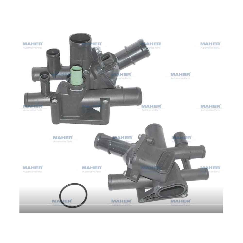 Golf A3 Bora 02-06- 1.6 Otom. Termostat Komple - KLE-572820 - 06A121111A 