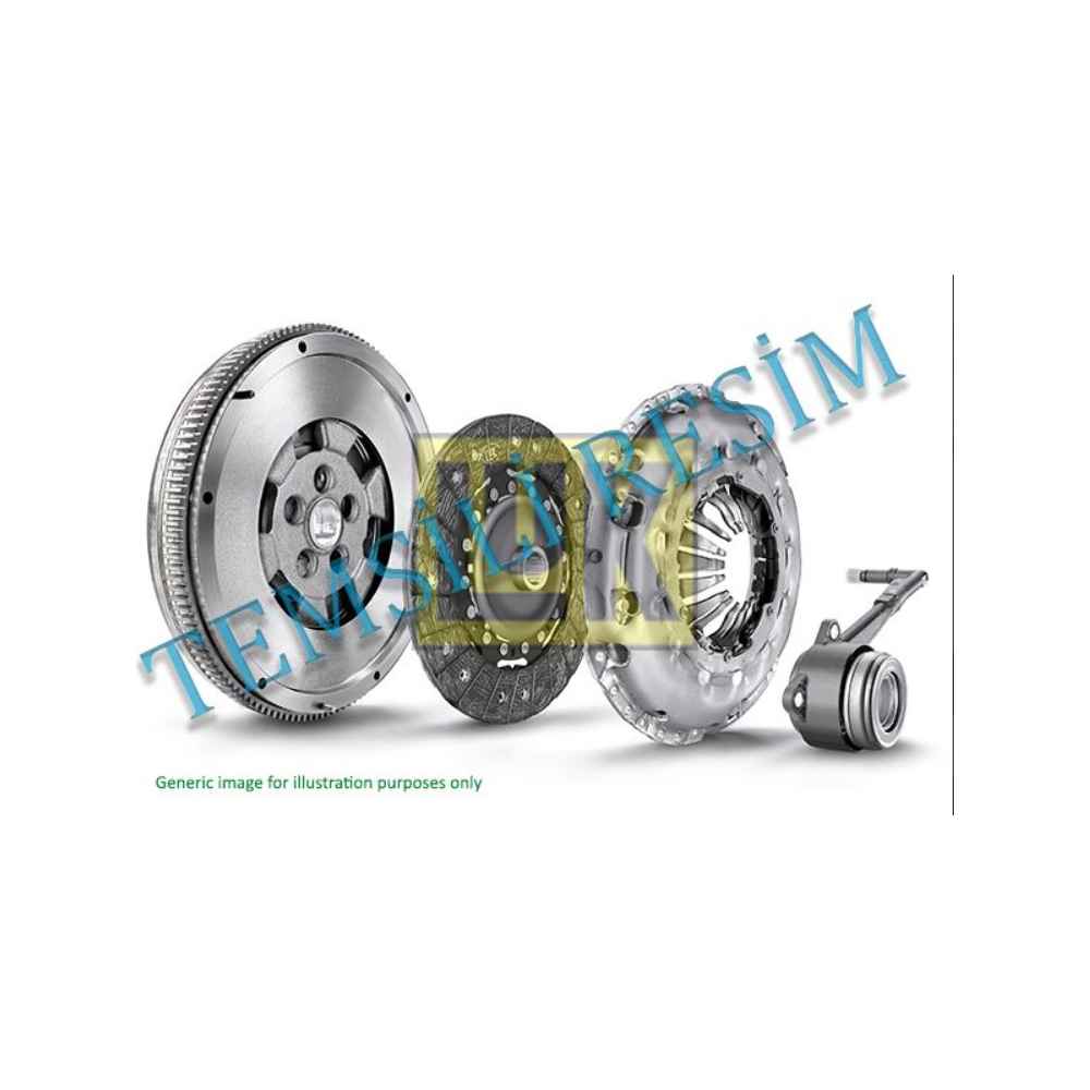 Crafter 06-12 -Bjl 109 Ps Hidrolik Rulmanli Volanli Debriyaj Seti - 076105266C LUK-600027500 