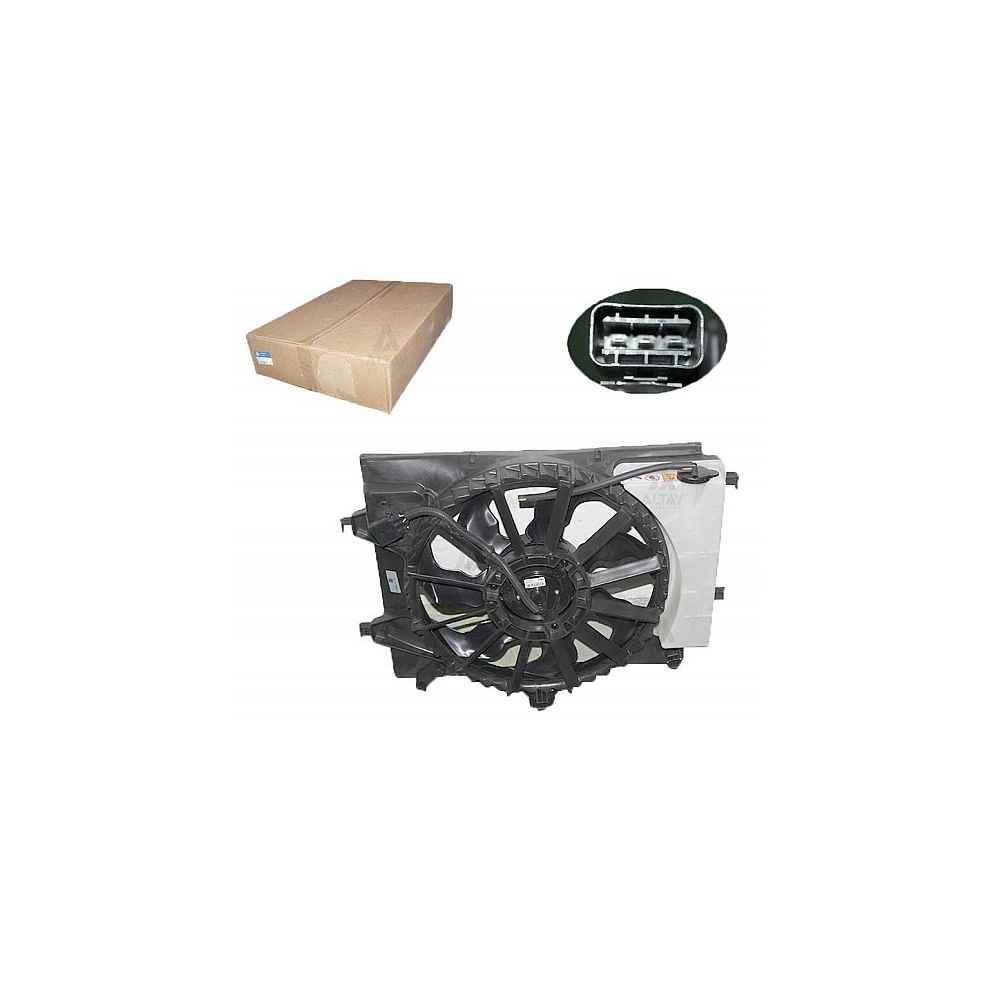 İ-20 12-14 Benzinli 1.4 Otomatik Tek Devre Fan Fan Radyatör - MBS-253804P600 - 25380-4P600 