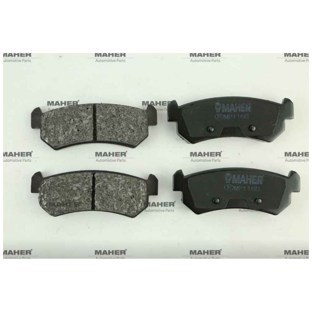 Lacetti 02-06 Nubira 02-06 Disk Arka Fren Balata - MHR-00003 - 96405131 