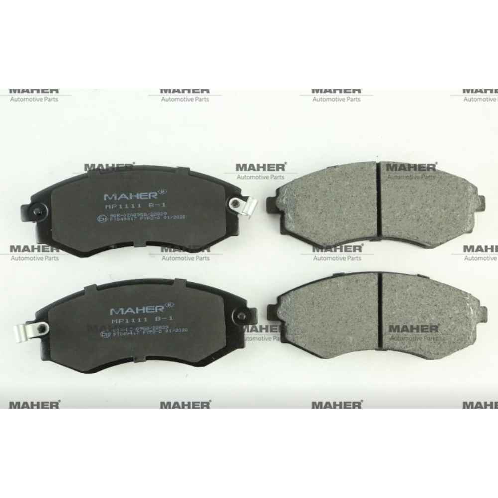 Elantra 90-97 Sonata 90-98 Altima Coupe 96- Rexton Fren Balata Ön - MHR-00046 - 58101-28A20 