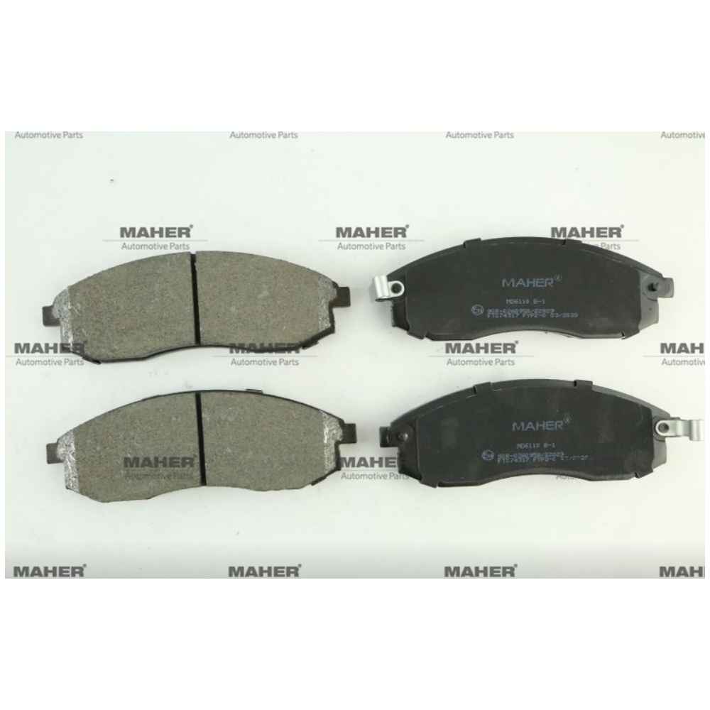 L-200 02-06 Maxima 90-97 Lancer 08- Ön Fren Balata - MHR-00254 - MN102622 