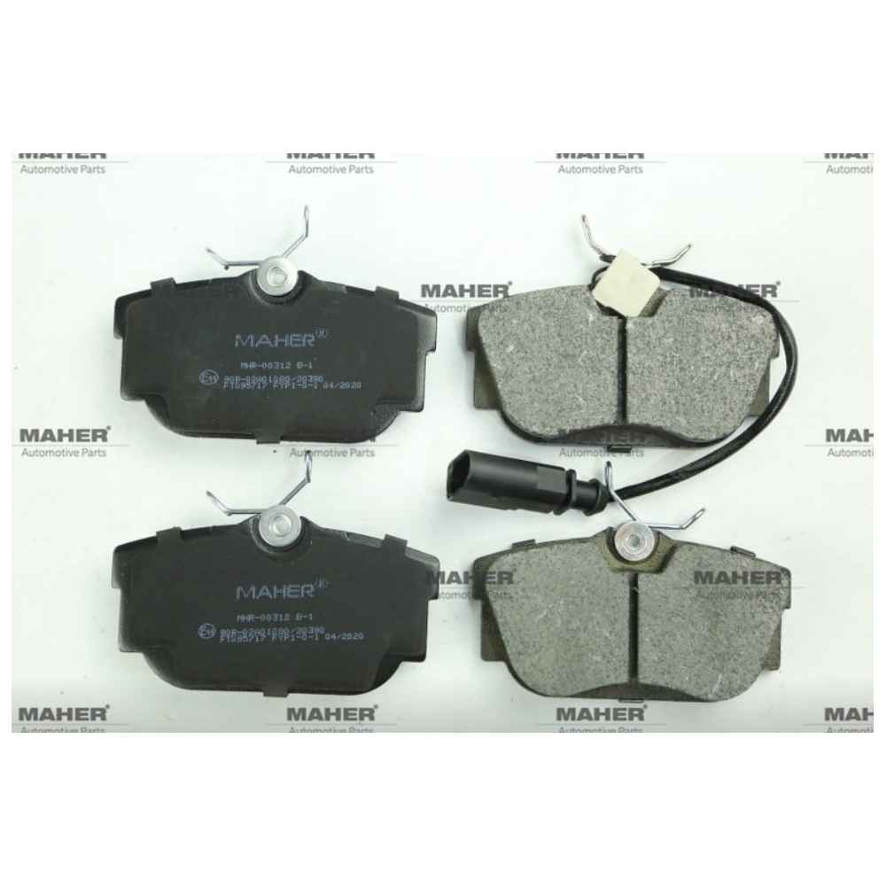 Transporter T4 90-03 Fişli Arka Fren Balata - MHR-00312 - 7D0698451G 