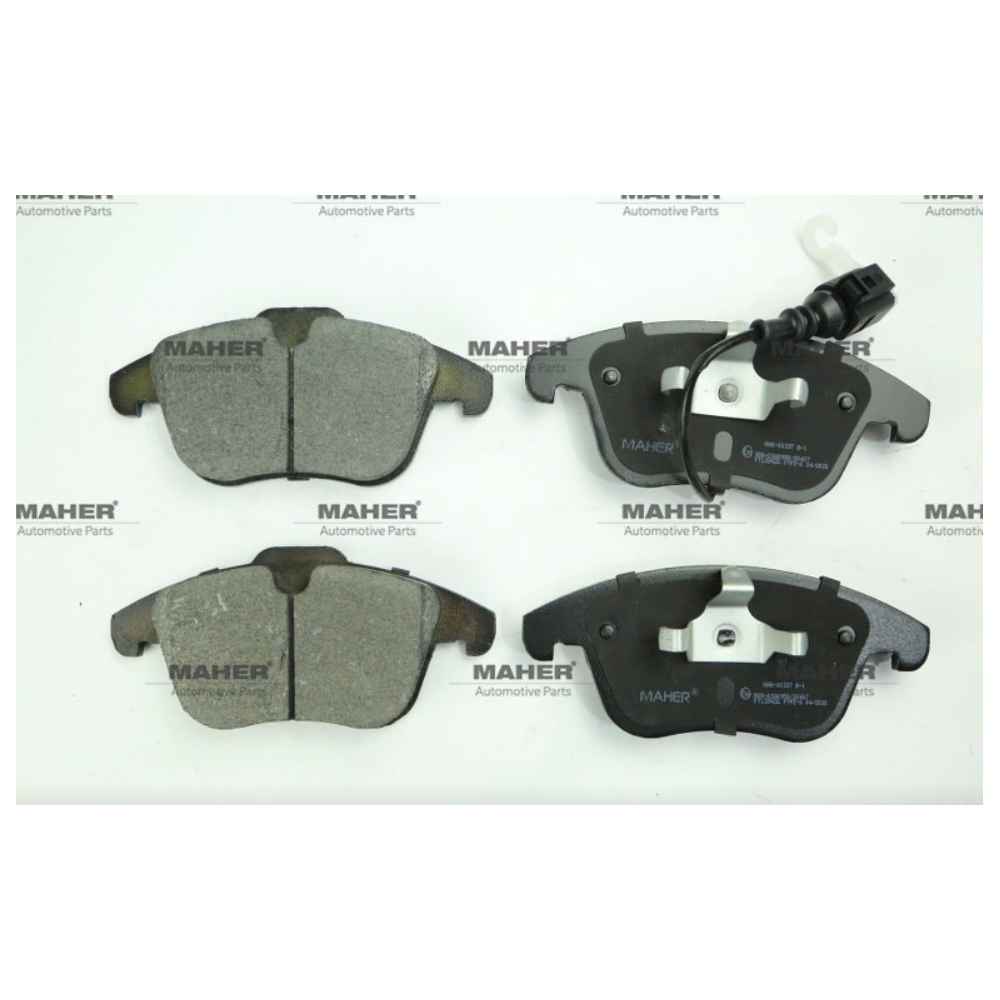 Q3 11- Tiguan 07-16 Fişli 165Mm Ön Fren Balata - MHR-00337 - 5N0698151A 