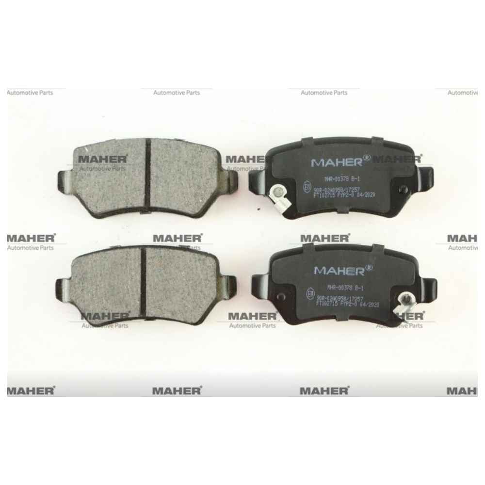 Astra H 04-10 Meriva A 03-10 Zafira B 05-11 Astra G 98-05 Arka Balata - MHR-00378 - 1605995 