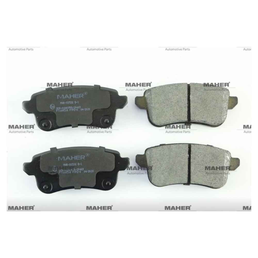 Megane iv 16- Talisman 15- Elektronik El Frenli Arka Fren Balata - MHR-00526 - 440603558R 