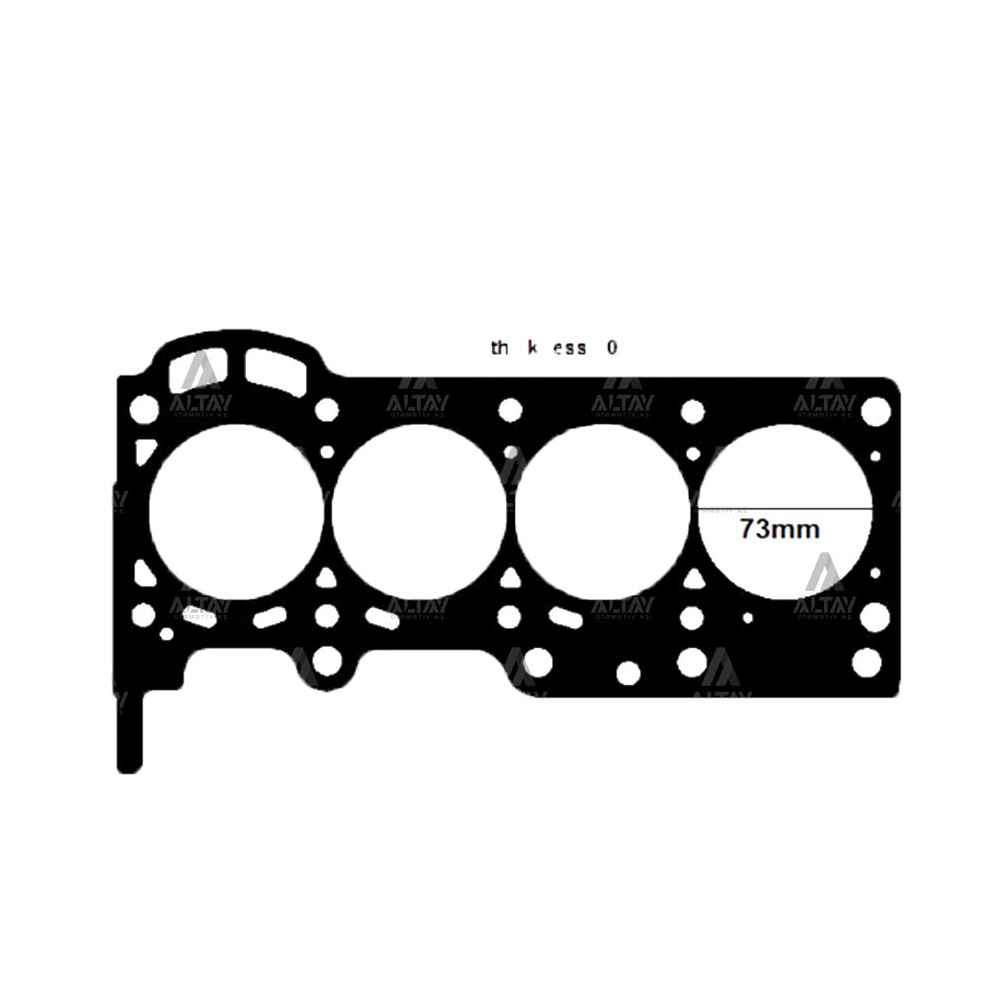 Yaris 06-11 1.3 2Sz-Fe Sirion Yrv Terios 1.3 Silindir Kapak Contası - 11115-23042 MHR-03134 