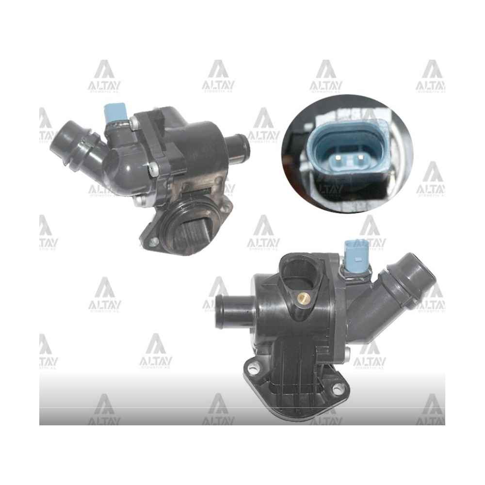 A4 A6 Passat 01-08 Alt-Bfb 2.0 Termostat Komple - MHR-09853 - 06B121111K 