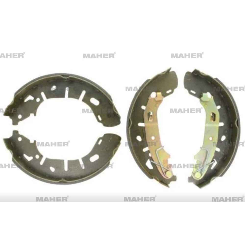 Doblo 10- Doblo Kamyonet 10- Levyeli Yayli Pabuç Arka Fren Balata - 77365346 MHR-14916 